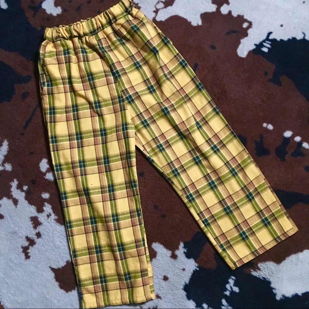 Plaid Flannel Pants - Picture 1 of 6